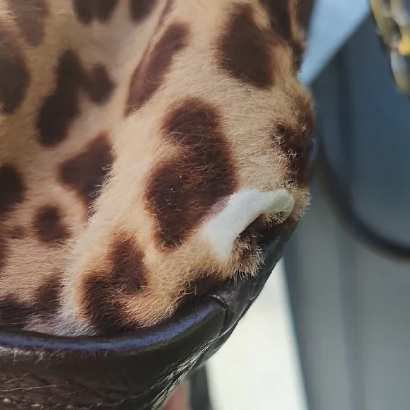 Coach LARGE Madison Mixed Haircalf Sadie Flap - Picture 4 of 15